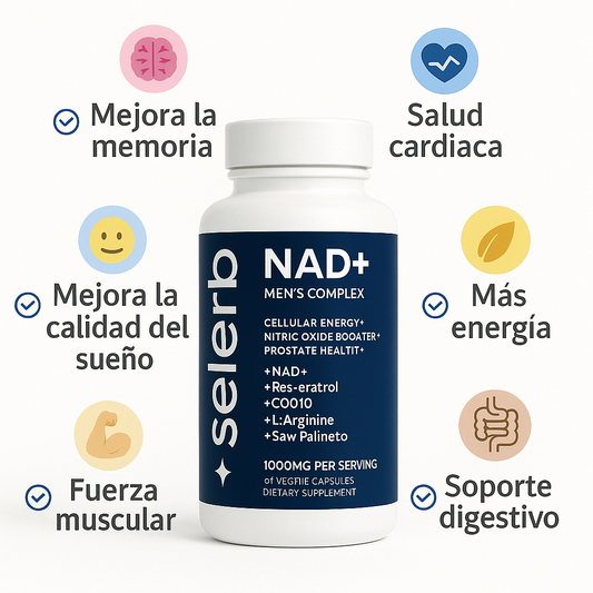 NAD+  Men Complex | El verdadero aliado del hombre